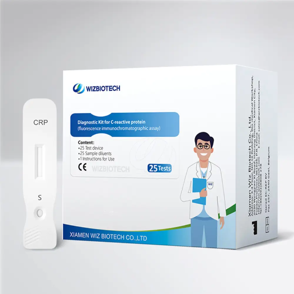 Testkit 25er Set CRP Testkit - Wizbiotech - audamed GmbH